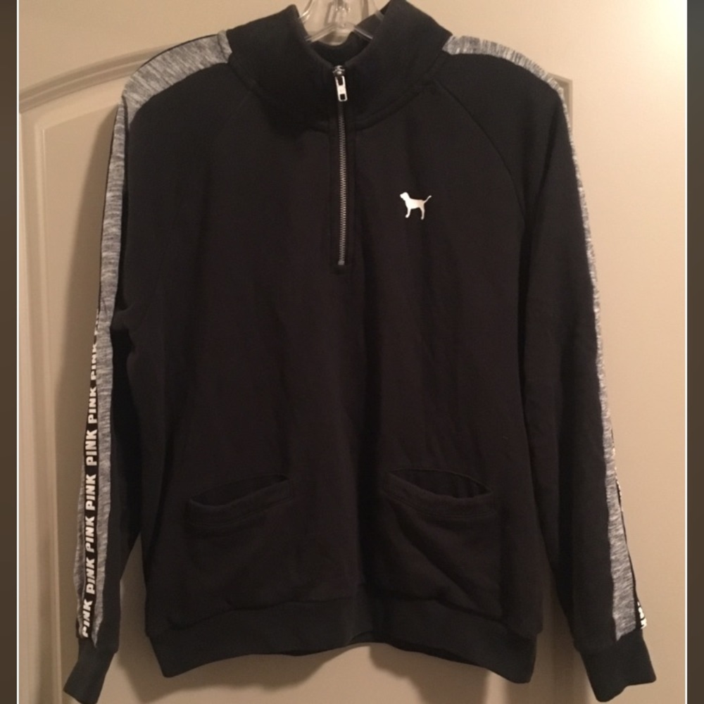 PINK Victoria’s Secret - Quarter-Zip Pull Over
